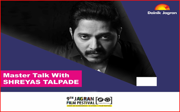 Shreyas Talpade engages audiences on in-movie brand integration, his new directorial venture as part of the master talk for 9th Jagran Film Festival