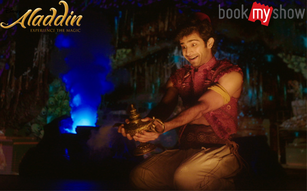 BookMyShow, along with PayPal and Vodafone brings Broadway-style Musical, Disney’s Aladdin to Delhi