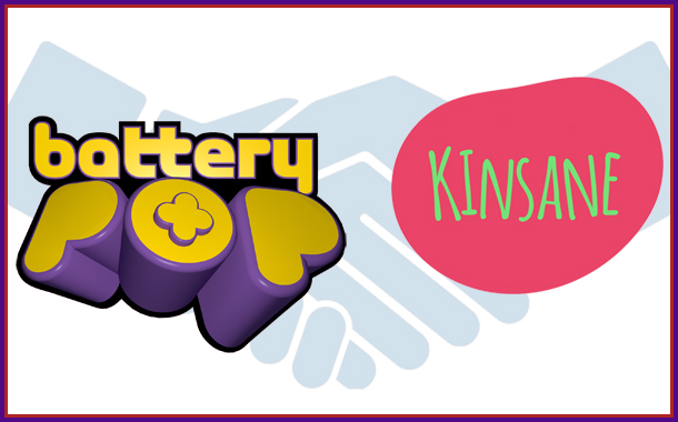 Kinsane Entertainment announces a content distribution partnership with batteryPOP