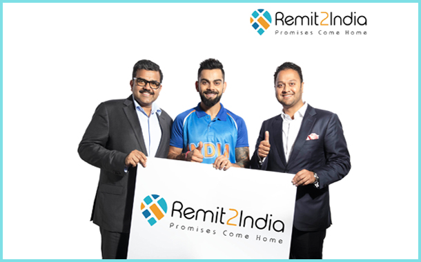 Virat Kohli Brand Ambassador of Online Money Transfer Brand, Remit2India