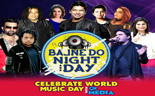 9X Media collaborates with leading voices of India to create Bajne Do Night & Day to commemorate World Music Day