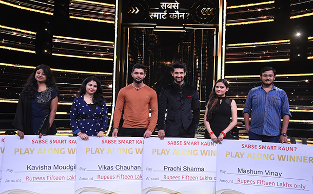 Star Plus announces winners of play-along game show Sabse Smart Kaun on Hotstar