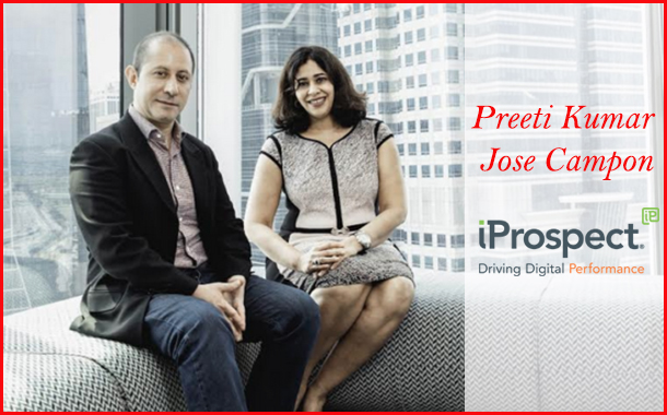 iProspect Asia Pacific appoints Preeti Kumar and Jose Campon as Client president
