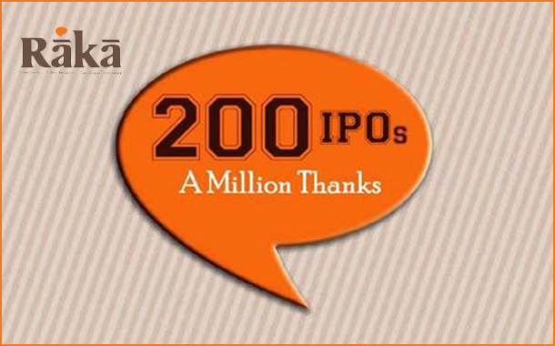 Advertising and PR agency Raka Reputation completes 200 IPOs