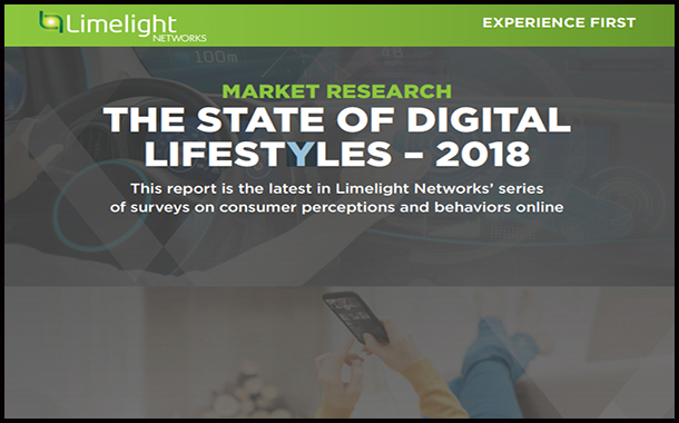 Consumers increasingly depend on technology and say it has positively impacted their lives : Report by Limelight Networks