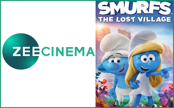 Zee Cinema to air animated movie Smurfs – The Lost Village on 21st July