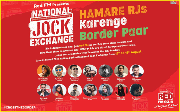 Red FM celebrates Independence Day, with #Crosstheborder initiative