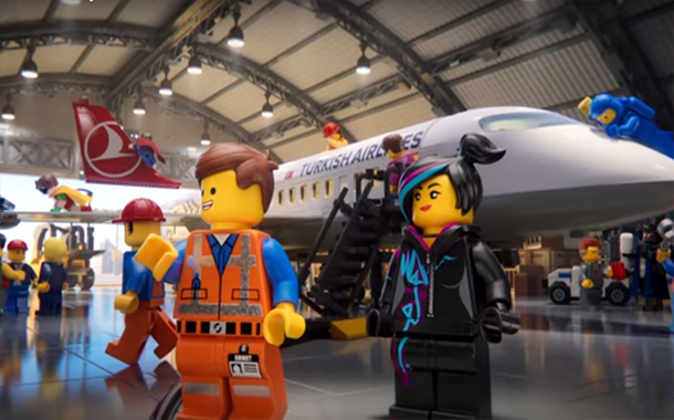 Turkish Airlines partners with Warner Bros. and The LEGO(R)Movie franchise to launch new inflight safety video
