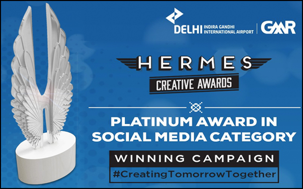 GMR Group led DIAL bags Hermes Platinum Award for its Social Media Campaign #CreatingTomorrowTogether