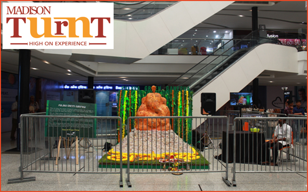 Madison Turnt creates a 4 feet Alum Ganpati for Palava by Lodha Group; aims to purify environment this Ganpati festival