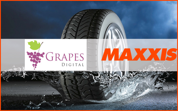 Maxxis Tyres hands over its digital duties to Grapes Digital