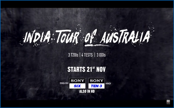 Sony Pictures Networks India unveils #ChhodnaMat campaign for the India tour of Australia