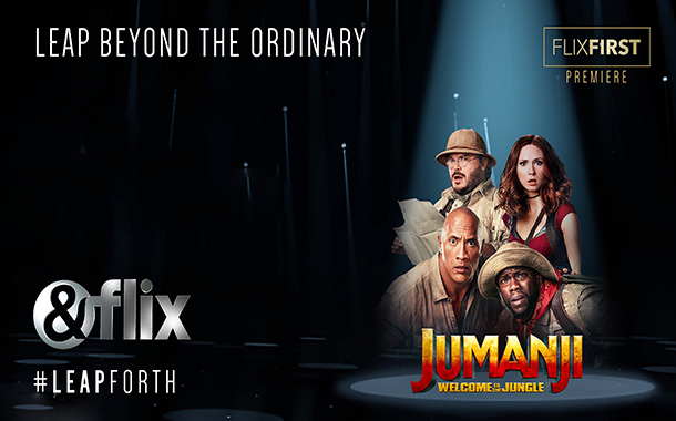 &flix brings the Flix First Premiere of ‘Jumanji: Welcome to the Jungle’ on 21st October