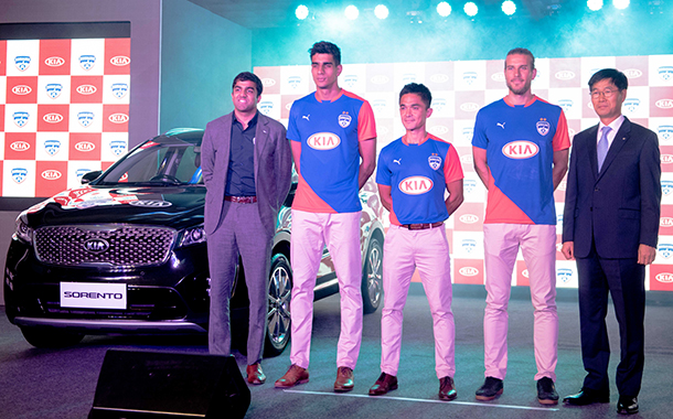 Kia Motors India signs four-year partnership with Bengaluru Football Club
