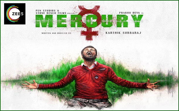 ZEE5 premieres Tamil silent thriller ‘Mercury’ starring Prabhu Deva
