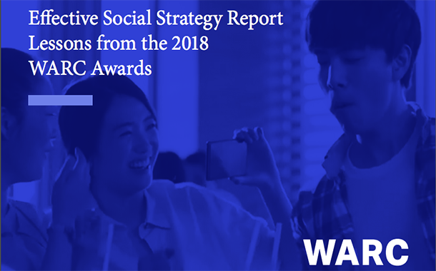WARC social strategy trends for effective marketing