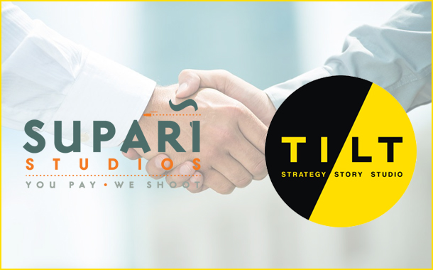 Tilt Brand Solutions partners with Supari Studios to enhance content capabilities