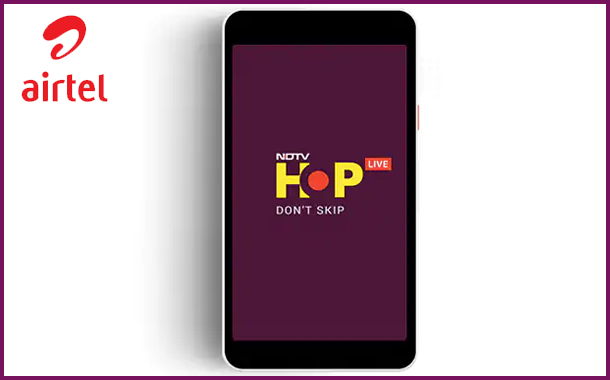 NDTV and Airtel launch NDTV Hop; Live channel for smartphones in portrait mode