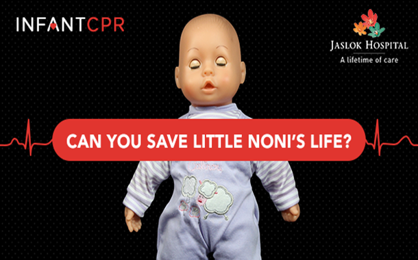 Dentsu Webchutney and Jaslok Hospital teach people how to perform CPR on infants