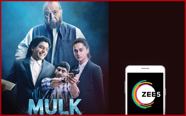 ZEE5 to globally premiere Rishi Kapoor & Taapsee Pannu starrer ‘Mulk’ on 3rd October