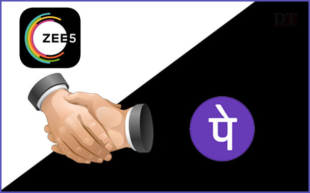 ZEE5 and PhonePe join hands to announce cashback offers