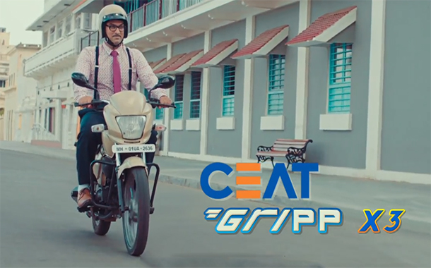 CEAT launches new TVC for its Gripp X3 range of tyres, created by Ogilvy