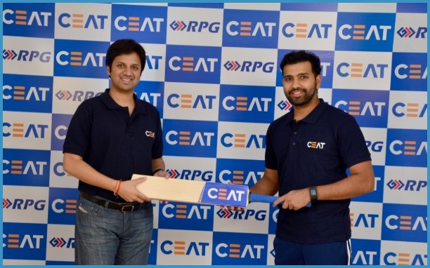 CEAT and Rohit Sharma extend endorsement deal for 3 years