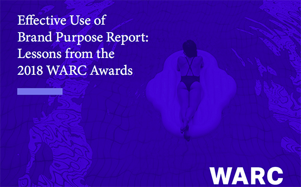 WARC reveals brand purpose strategy trends for effective marketing