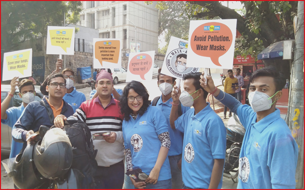Big FM launches Mask-a-thon campaign to encourage Delhites wear a pollution mask