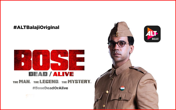 ALTBalaji’s Bose: Dead/Alive bags the title of ‘Popular Original In Hindi’ at Xiaomi’s PatchWall Binge Awards 2018