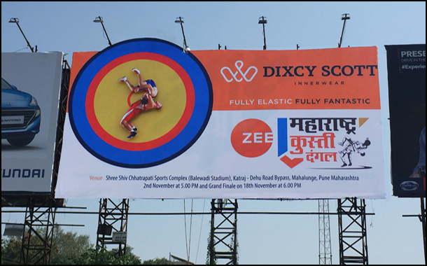 Outsight Xp executes innovative outdoor campaign for Dixcy Scott
