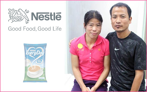 Nestlé Everyday appoints World Boxing Champion Mary Kom and her husband Karong Onler Kom as Brand Ambassadors