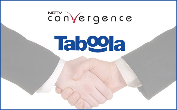 NDTV and Taboola sign 5-year Exclusive Deal worth more than INR 300 crores  