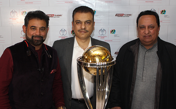 Sports Flashes partners Channel 2 Group & ICC to bring the World Cup Trophy to India