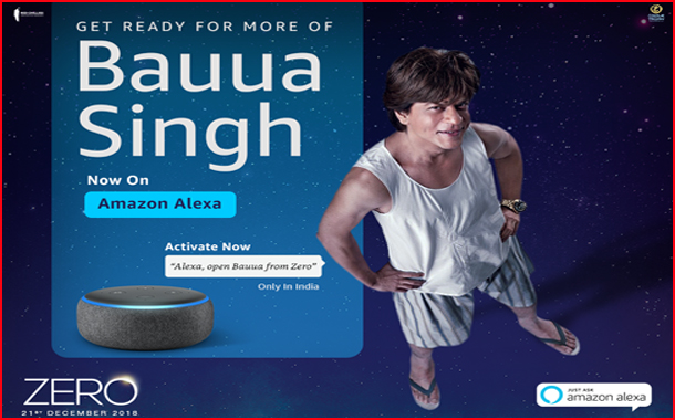Shah Rukh Khan starrer Zero develops Alexa skill for its promotion