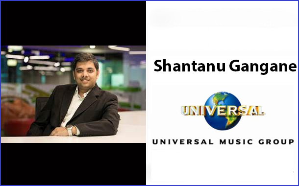 Universal Music India appoints Shantanu Gangane as Vice President, Marketing