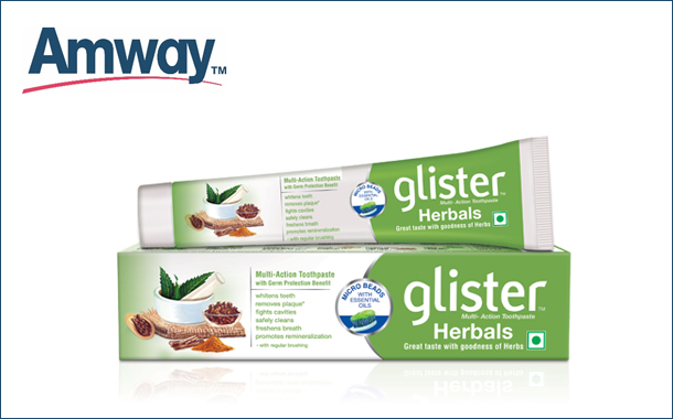 Amway forays into herbal oral care segment with launch of Glister Herbals toothpaste