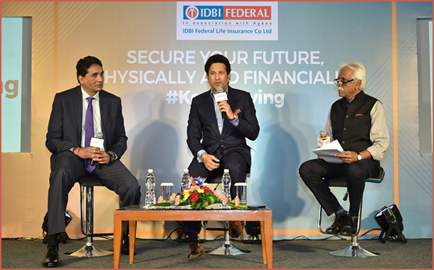 IDBI Federal Life Insurance and Sachin Tendulkar partner to launch the #KeepMoving movement