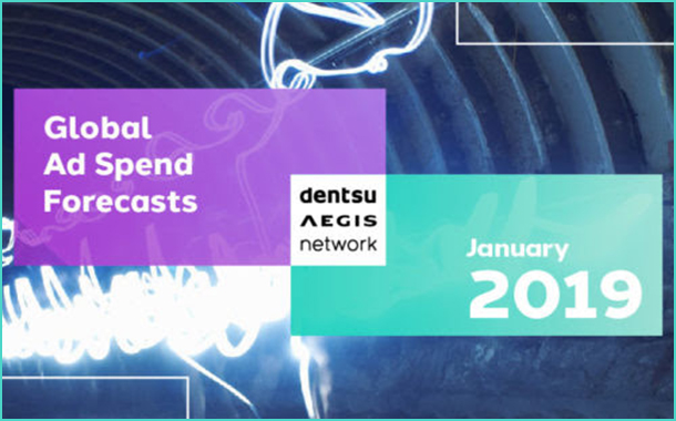 India Adspend to grow at +10.6% to reach $10.1 Billion in 2019; Asia Pacific to Grow 4.5%: Dentsu Forecast