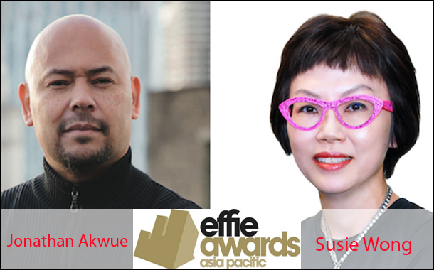 Publicis Groupe’s Jonathan Akwue and Fuji Xerox’s Susie Wong named Head of Juries for APAC Effie Awards 2019