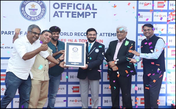 The LEGO Group and Nexus Malls achieve The Guinness World Record® for ‘Most Carriages in a Toy Train’ category