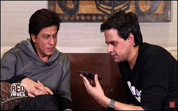 RED FM features Shah Rukh Khan in its show Morning No. 1