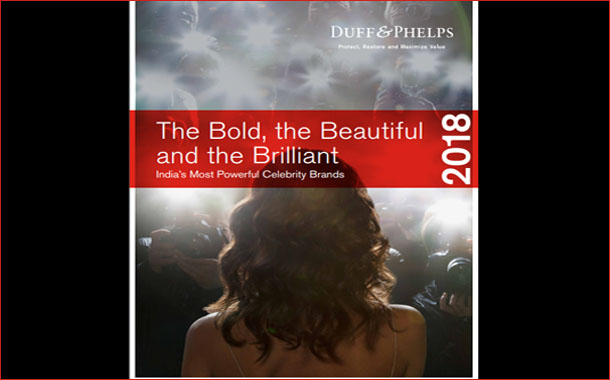Virat Kohli retains top spot while Deepika Padukone rises to 2nd position : Duff & Phelps' Celebrity Brand Valuation Report 2018