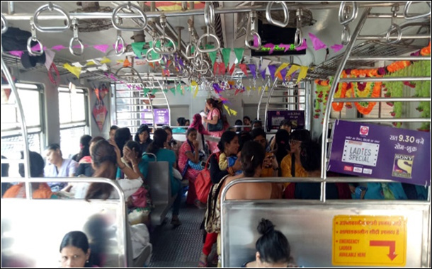 Sony Entertainment Television engages commuters of Western Railway with branding in Ladies coaches