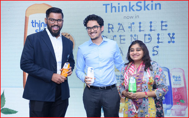 Future Consumer Ltd unveils Braille enabled ThinkSkin body wash bottles; launches brand campaign on World Braille Day