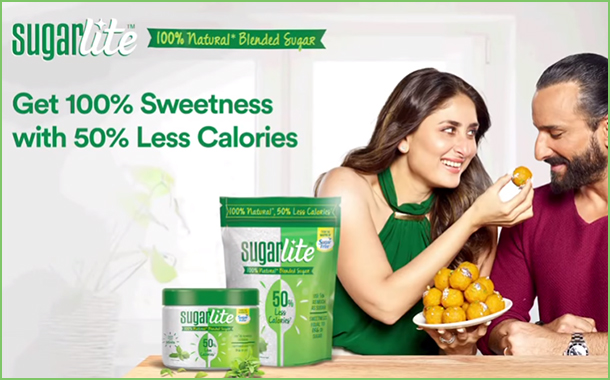 'Enjoy 100% sweetness with 50% less worries’ says Zydus Wellness Sugarlite launch Campaign by Contract Advertising