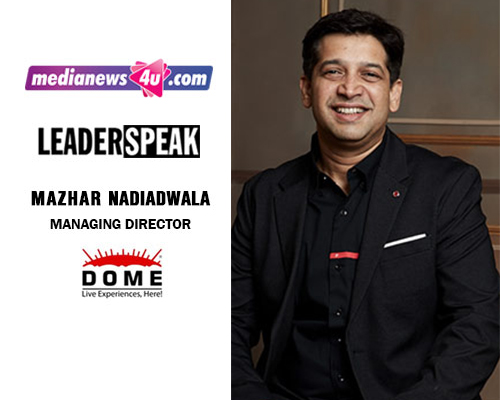 I hope to bring about a completely new face of the Indian events industry with Dome: Mazhar Nadiadwala