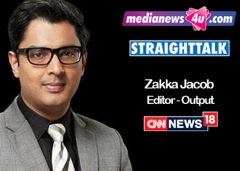 Zakka Jacob, CNN News18 in StraightTalk