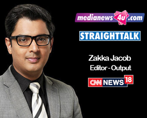 Zakka Jacob, CNN News18 in StraightTalk