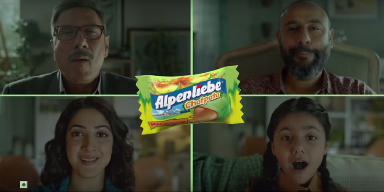 Alpenliebe launches new TVC for Alpenliebe Chatpata; created by McCann Delhi